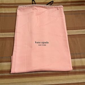 Kate Spade  XL  drawstring Dust Bag/ Firm Price